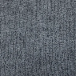 Set di 2 sedie da pranzo in tessuto chenille (seduta 48 cm) Zola Grigio scuro