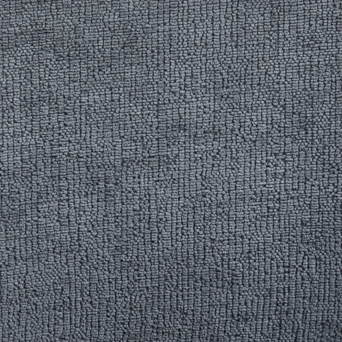 Set di 2 sedie da pranzo in tessuto chenille (seduta 48 cm) Zola Grigio scuro
