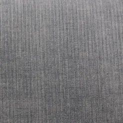 Set di 2 sedie da pranzo in velluto a coste (seduta 49 cm) Orka Grigio chiaro