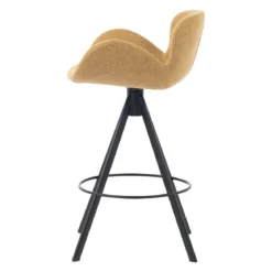 Set di 2 sedie per isola centrale con schienale (seduta 65cm) Pema Miele
