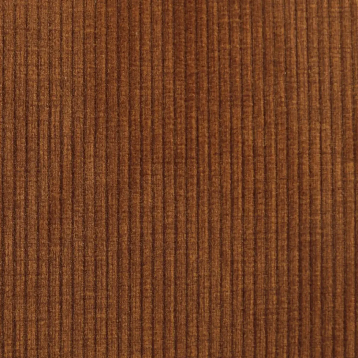 Set di 2 sedie per isola centrale con schienale in velluto a coste (Altezza seduta 68cm) Kosmo Cognac