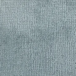 Set di 2 sedie per isola centrale con schienale in tessuto chenille (Altezza seduta 65cm) Zola Blu celadon