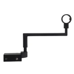 Set di 2 supporti Fix'vit (L180 - D20 mm) Nero opaco