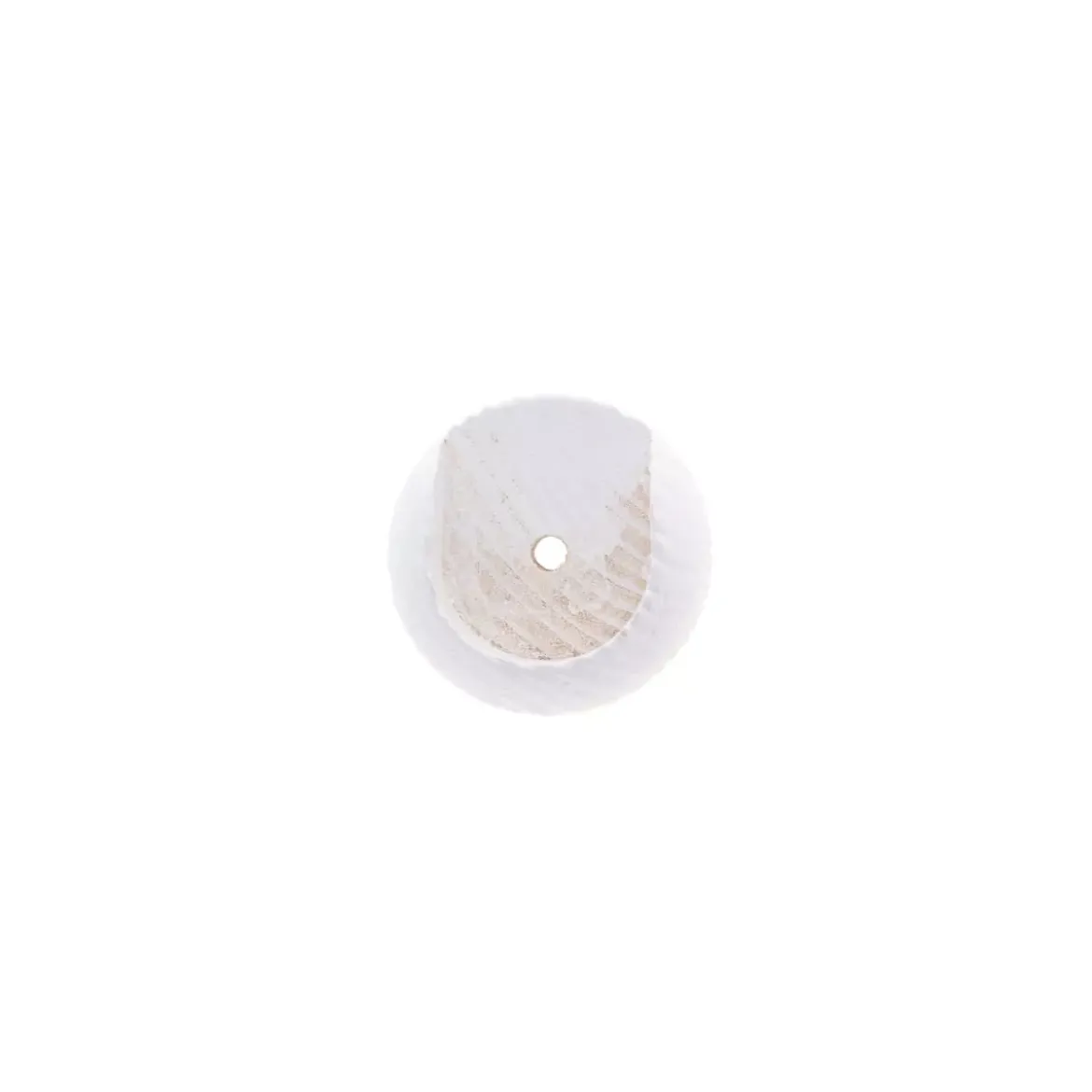 Set di 2 supporti per bastone per tende in legno cerusato (D28 mm) Soren Bianco