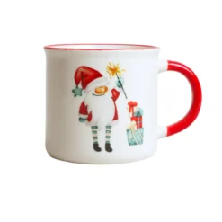 Set di 2 Tazze di Natale Dolce Natale Multicolore