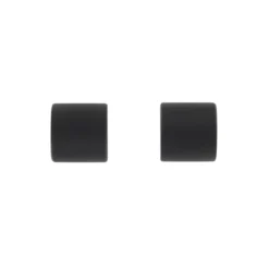 Set di 2 terminali (Ø20 mm) Bouchon Nero opaco