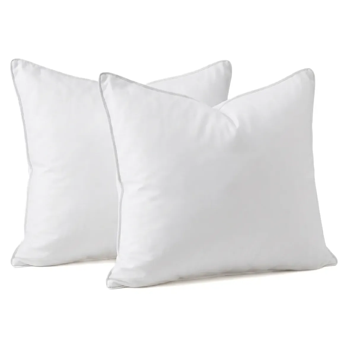 Set Piumone caldo antiacari (240 x 220 cm) + 2 Cuscini (60 x 60 cm) Comète Bianco