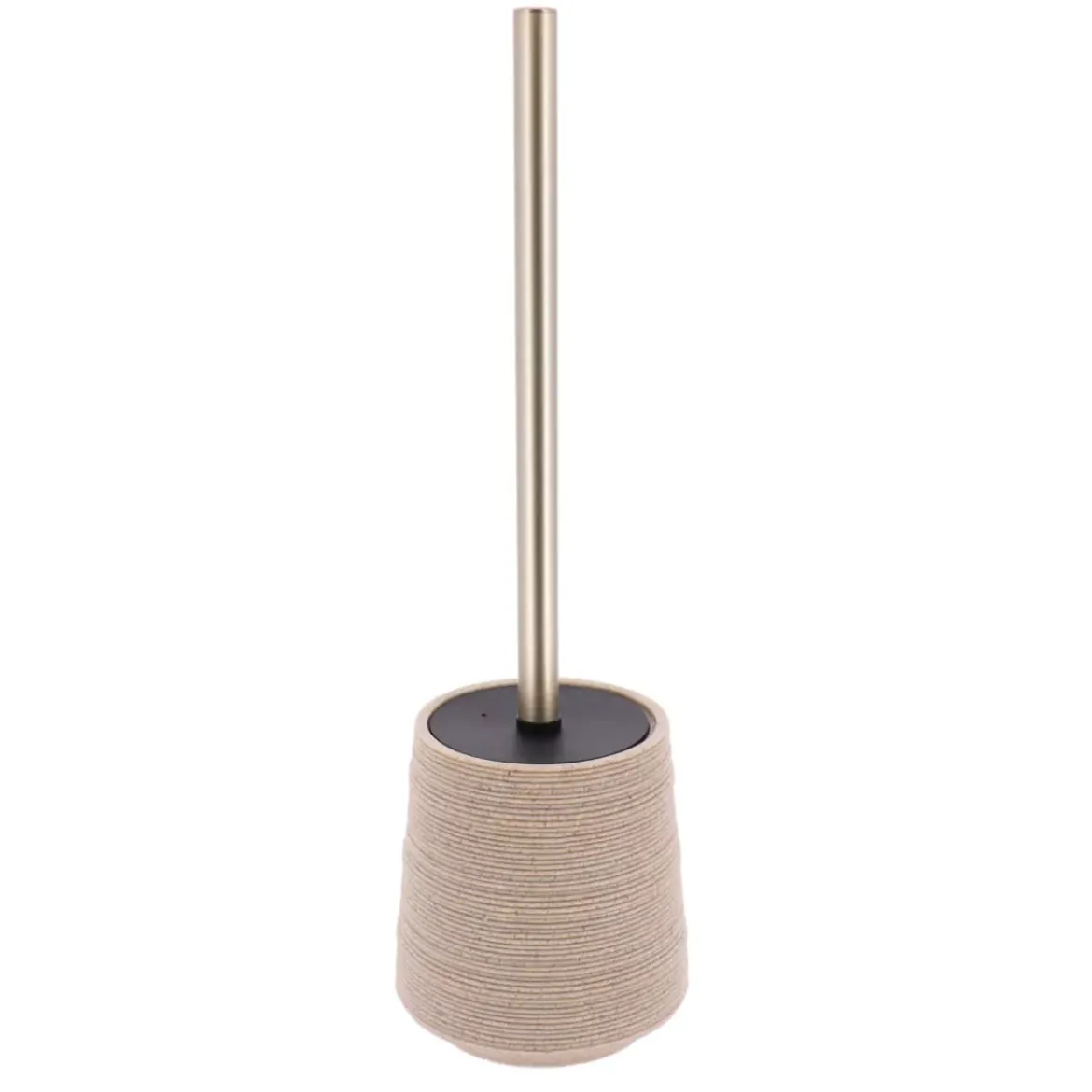 Spazzola per WC in poliresina effetto sabbia Lina Beige