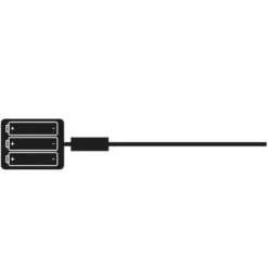 Stalattite luminosa con pile 7 m 192 LED Durawise Bianco freddo