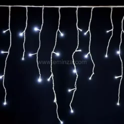 Stalattite luminosa Timer lung.20 m Bianco freddo 630 LED Stars XL CB Grande altezza