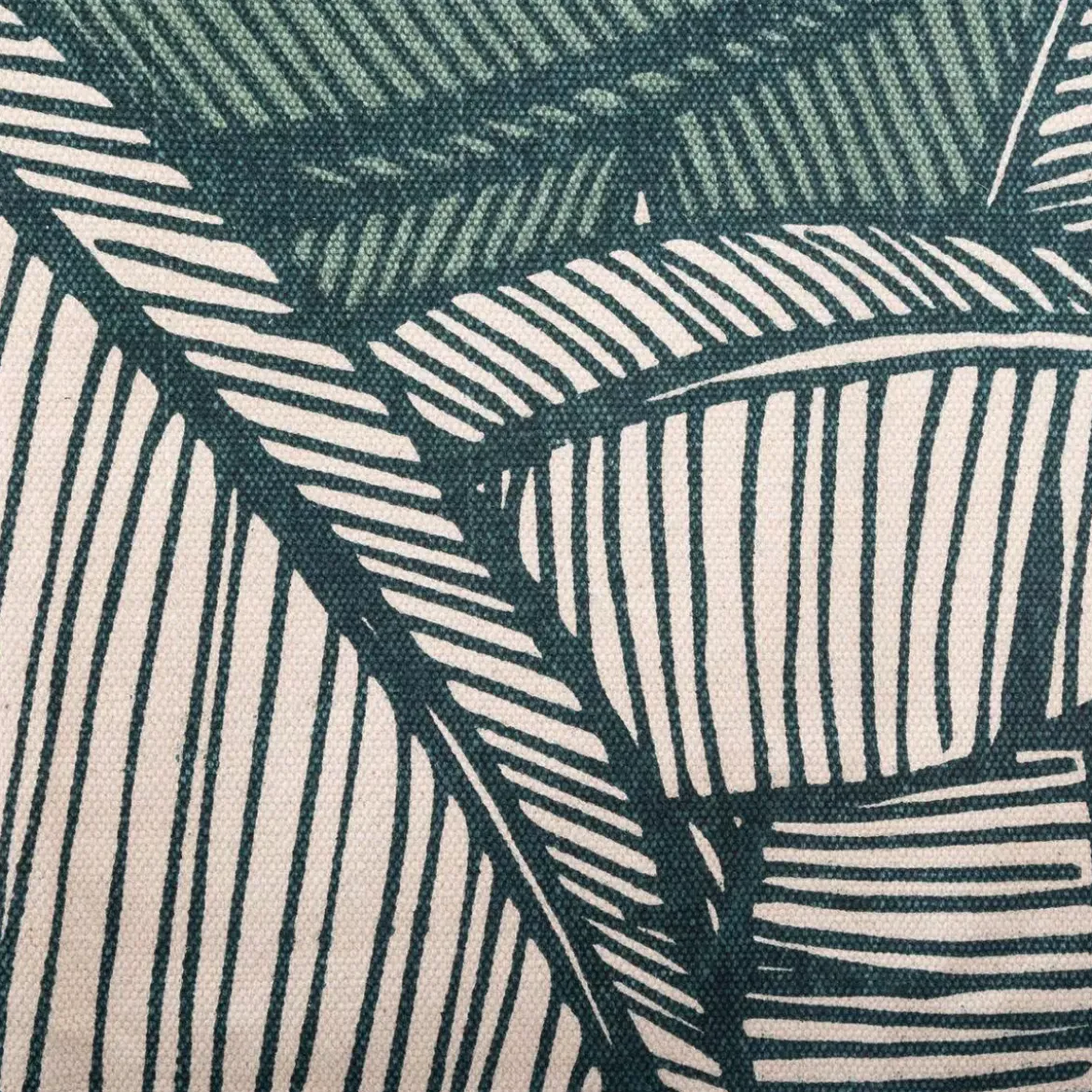 Tappeto cotone (170 cm) Jungle Verde