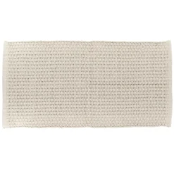 Tappeto cotone intrecciato (45 x 90 cm) Quito Beige