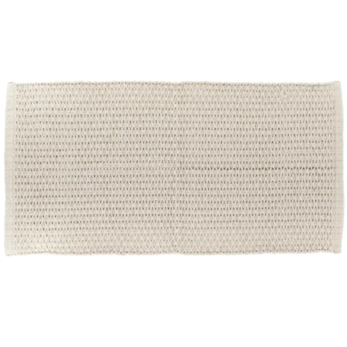 Tappeto cotone intrecciato (45 x 90 cm) Quito Beige