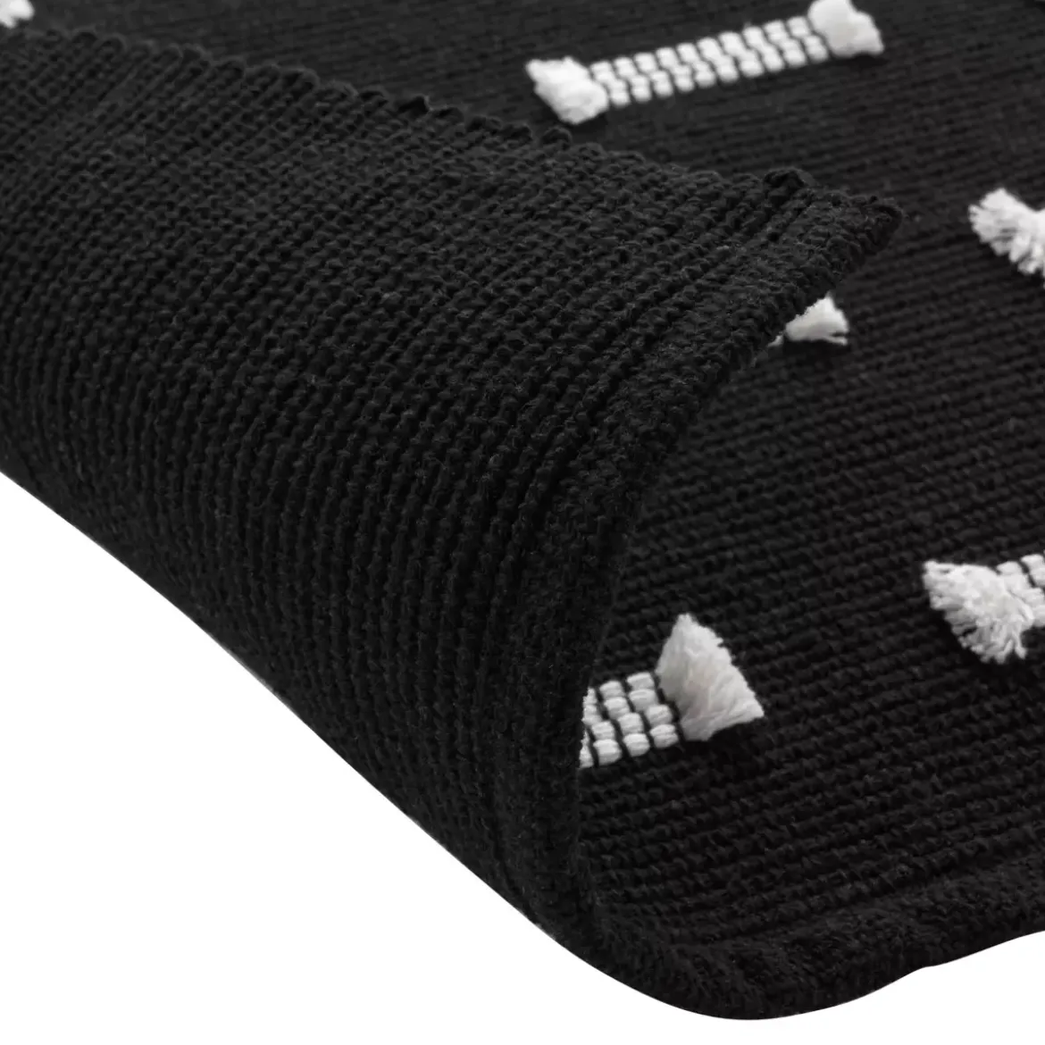 Tappeto cotone (50 x 80 cm) Juline Nero