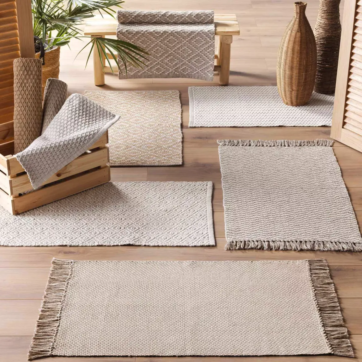 Tappeto cotone (50 x 80 cm) Pietro Marrone