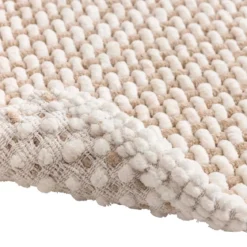 Tappeto da bagno in cotone (50 x 80 cm) Rafael Beige