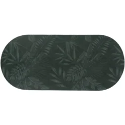 Tappeto da bagno in gomma naturale antiscivolo (45 x 100 cm) Essential Nature Verde