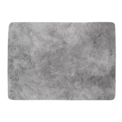 Tappeto da bagno in gomma naturale antiscivolo (45 x 60 cm) Nature Brute Grigio