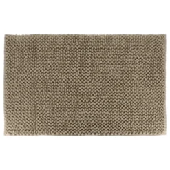 Tappeto da bagno in microfibra (50 x 80 cm) Boules Tortora