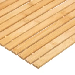 Tappeto da bagno Leo Bambù