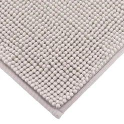 Tappeto da bagno microfibra (45 x 75 cm) Grigio chiaro