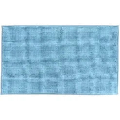 Tappeto da bagno microfibra (45 x 75 cm) Blu chiaro
