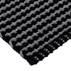 Tappeto da salotto in cotone (50 x 120 cm) Mimetismo Grigio antracite e nero