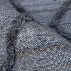 Tappeto da soggiorno rettangolare in materiale riciclato tufted (160 x 230 cm) Noori Grigio
