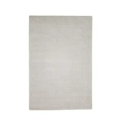 Tappeto da soggiorno rettangolare tessuto (160 x 230 cm) Ravi Beige pampa