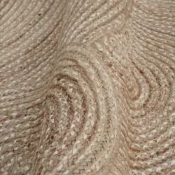 Tappeto da soggiorno rettangolare juta intrecciata a mano (160 x 230 cm) Neha Beige