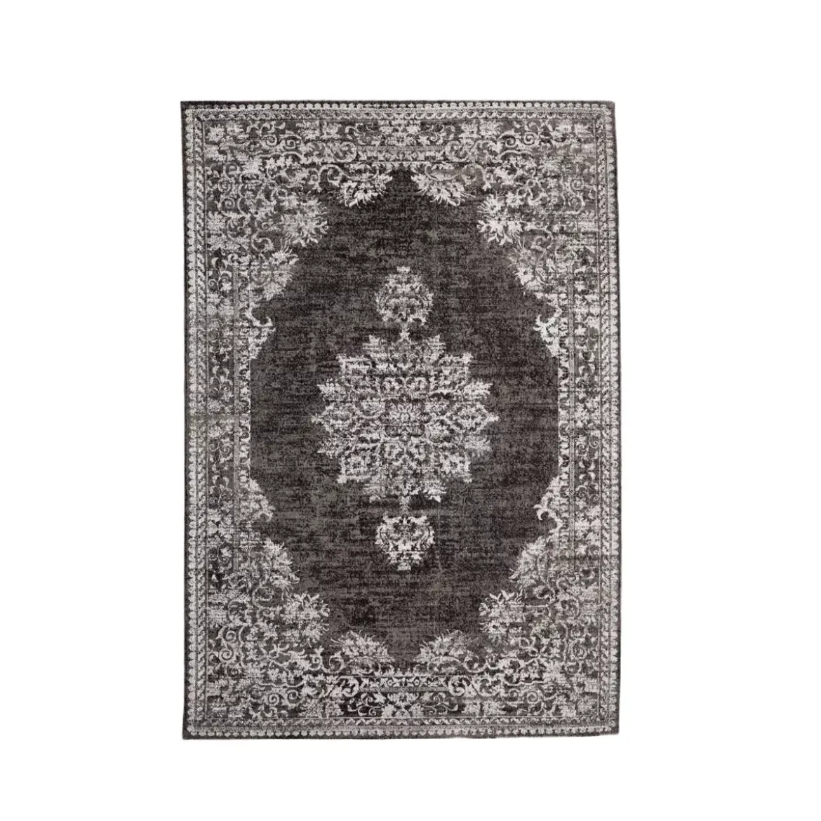 Tappeto da soggiorno rettangolare jacquard (160 x 230 cm) Sana Grigio