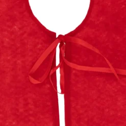 Tappeto per albero rotondo Babbo Natale