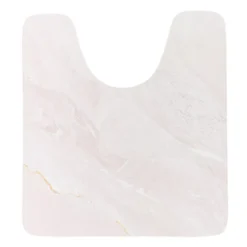 Tappeto per wc antiscivolo (45 x 50 cm) Lina Beige