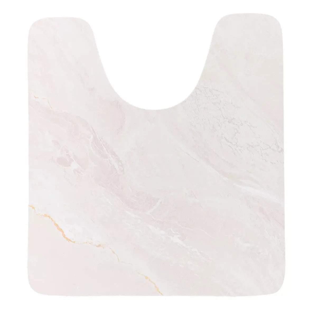 Tappeto per wc antiscivolo (45 x 50 cm) Lina Beige