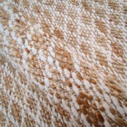 Tappeto rettangolare in juta fatto a mano (160 x 230 cm) Yuki Marrone