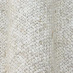Tappeto rettangolare in lana tessuta per soggiorno (140 x 200 cm) Jacks Beige