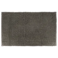 Tappetto da bagno microfibra (50 x 80 cm) Grigio