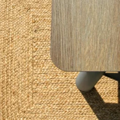 Tavolo da giardino alluminio 8 posti (136 x 136 cm) Amalfi Grigio antracite