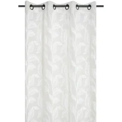 Tenda ad occhielli (140 x 260 cm) Hemera Ecru