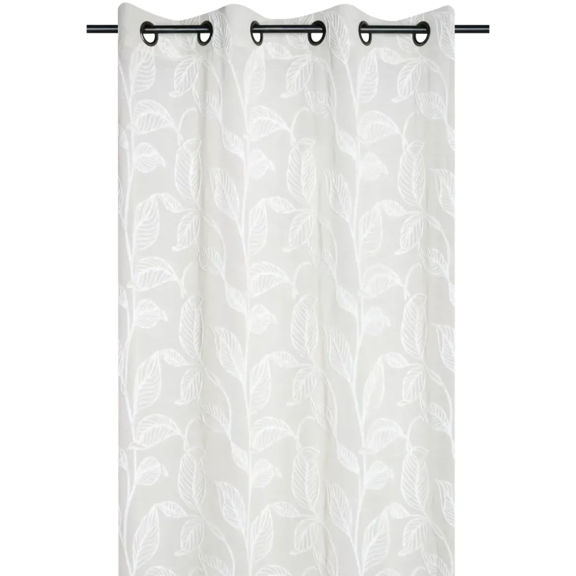 Tenda ad occhielli (140 x 260 cm) Hemera Ecru