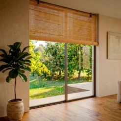 Tenda a rullo con bastoncini di bambù (180 x 180 cm) Tanoa Naturale