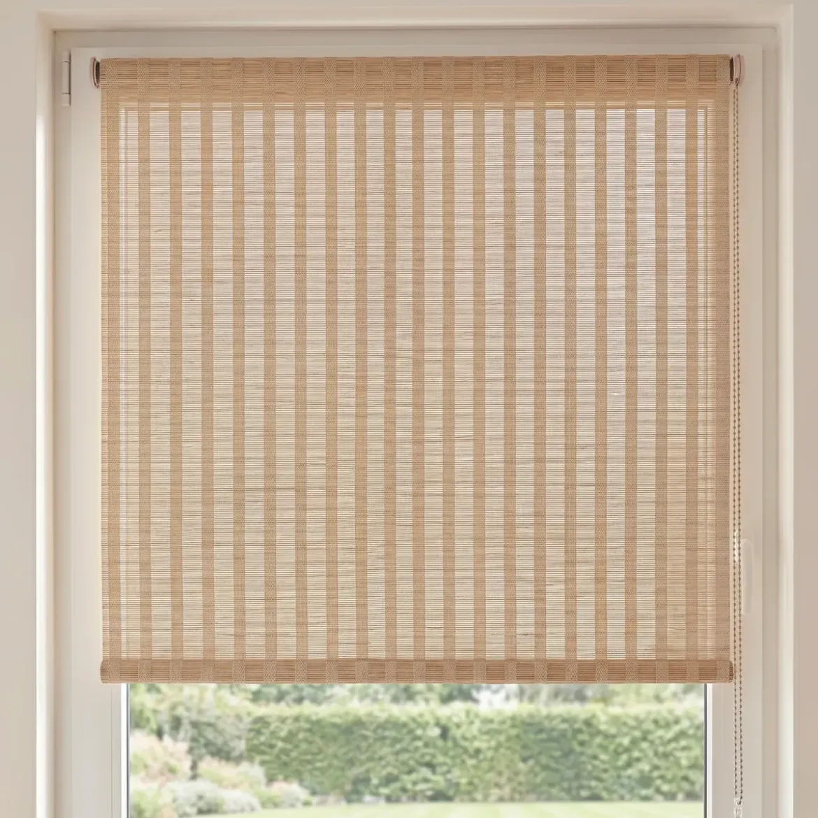 Tenda a rullo filtrante(60 x 180 cm)Strisce Beige