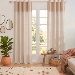 Tenda bouclé (180 x 260 cm) Ava Beige