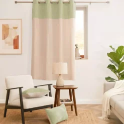 Tenda bouclé (140 x 180 cm) Ava Verde rosmarino
