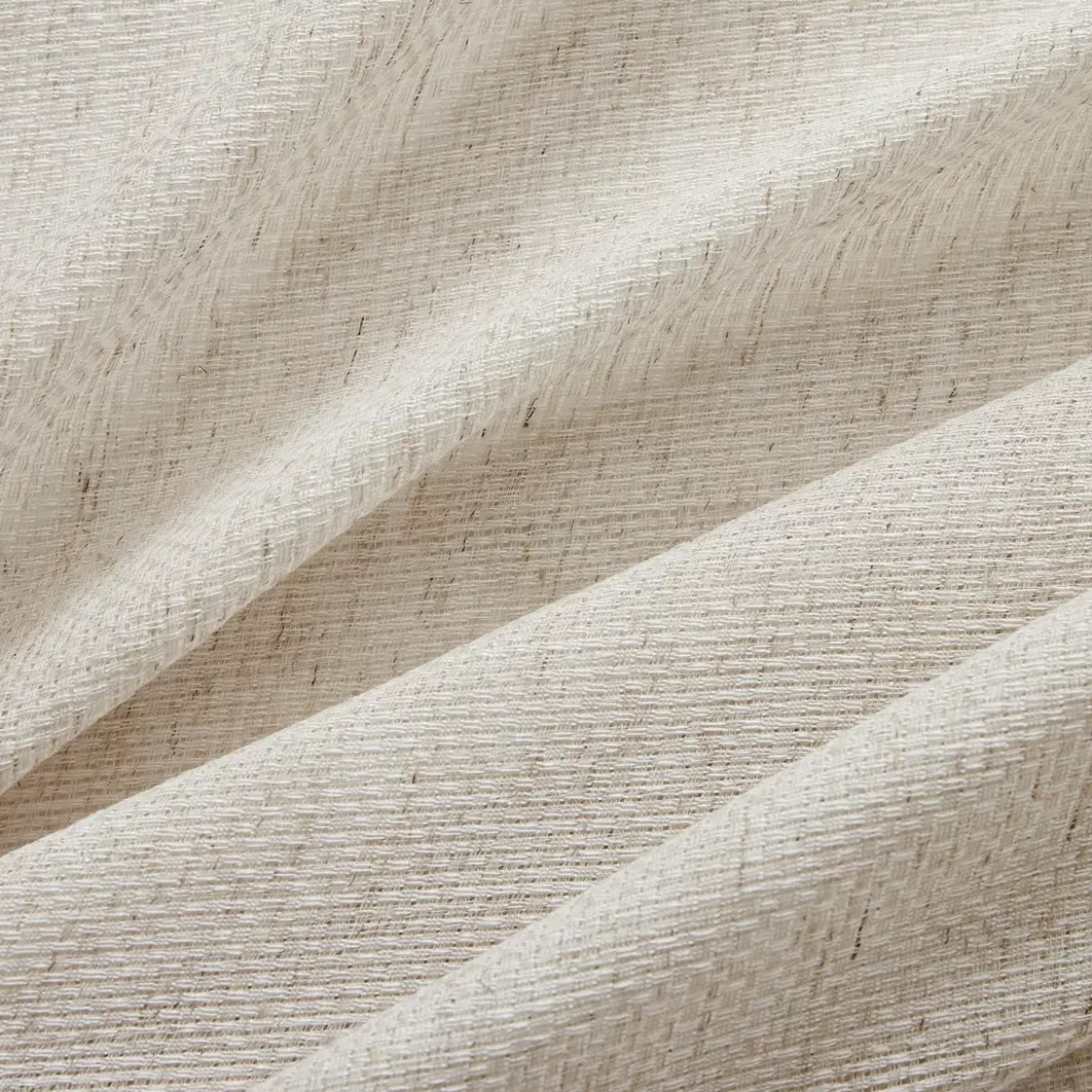 Tenda con occhielli effetto lino (140 x 280 cm) Luca Beige