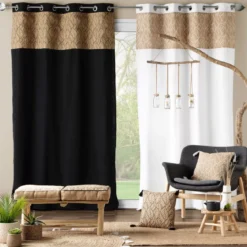 Tenda cotone juta (140 x 240 cm) Nama Nero