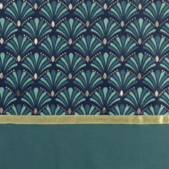 Tenda cotone (140 x 240 cm) Artchic Blu ottanio