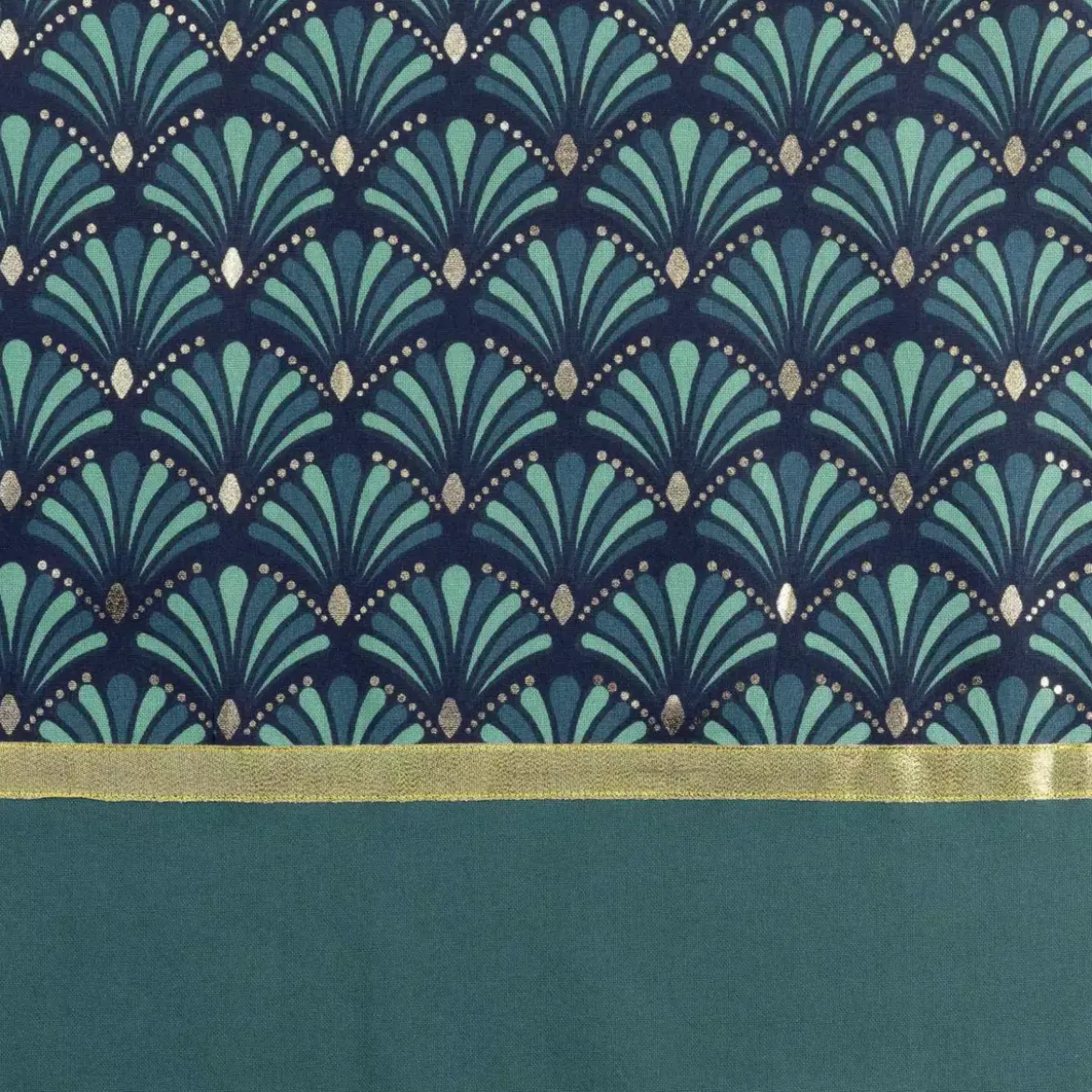 Tenda cotone (140 x 240 cm) Artchic Blu ottanio