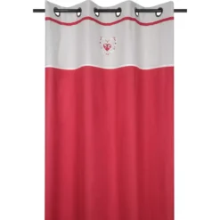Tenda cotone (140 X 260 cm) Pauline Rosso