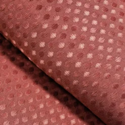 Tenda da doccia con effetto tessuto ad anelli (180 x 200 cm) Quarzo Terracotta